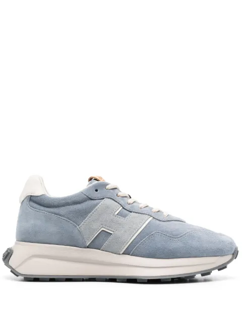 Hogan H641 chunky suede sneakers Blue HXW6410EH41SCN