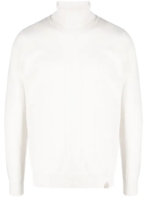 Brioni roll-neck cashmere jumper Neutrals UMU30LO2K08