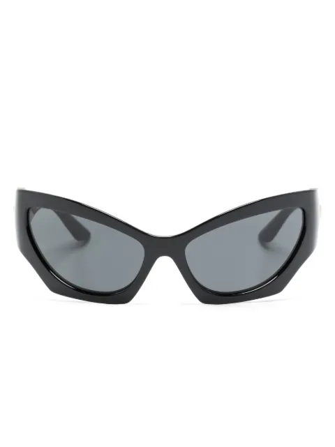 Versace Eyewear Medusa-detail cat-eye sunglasses Black VE4450