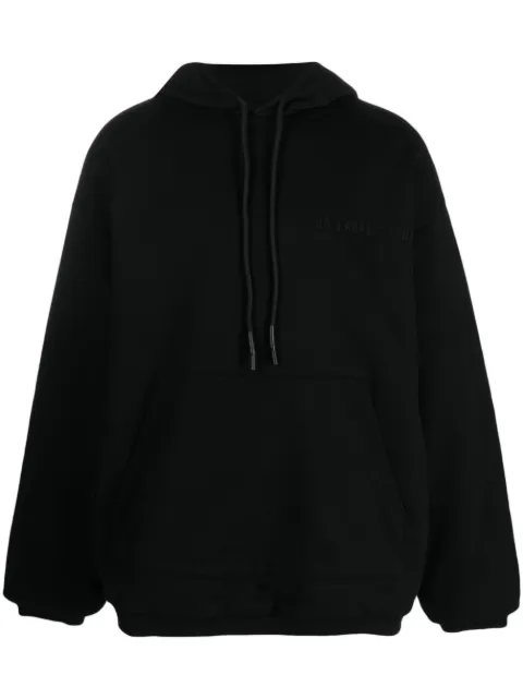 44 LABEL GROUP logo-embroidered cotton sweatshirt Black B0030377FA139