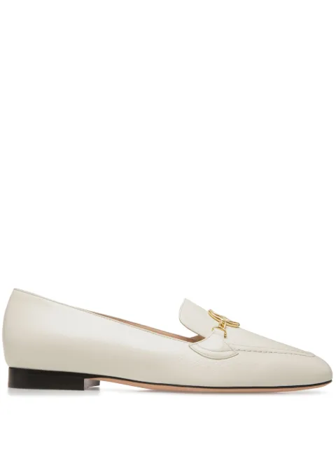 Bally O'Brien Goat grained loafers White WF102VCP001