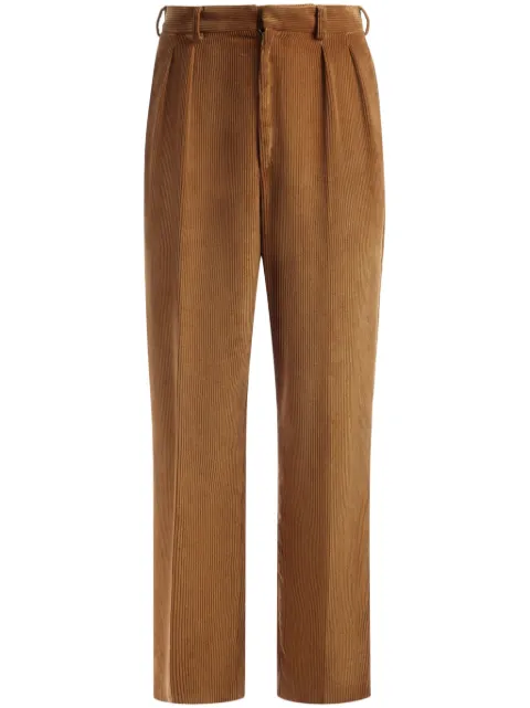 Bally pressed-crease tailored trousers Brown MTR01OCO226
