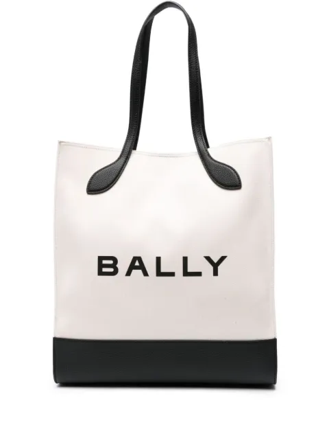 Bally logo print tote bag Neutrals WAE02WCV034