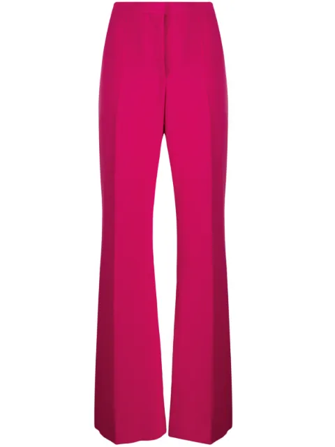 Givenchy wool-blend flared trousers Pink BW510614V3