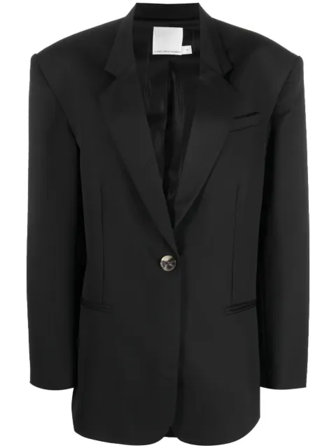 Christopher Esber The Bermuda oversize blazer Black 23026604
