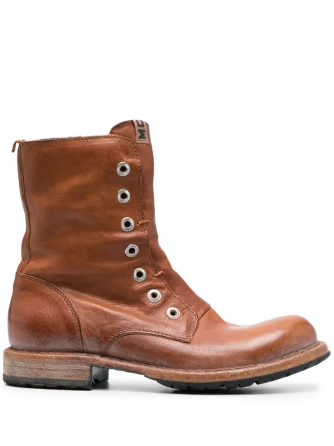 Moma Tronchetto laceless ankle boots Brown 71301CCU