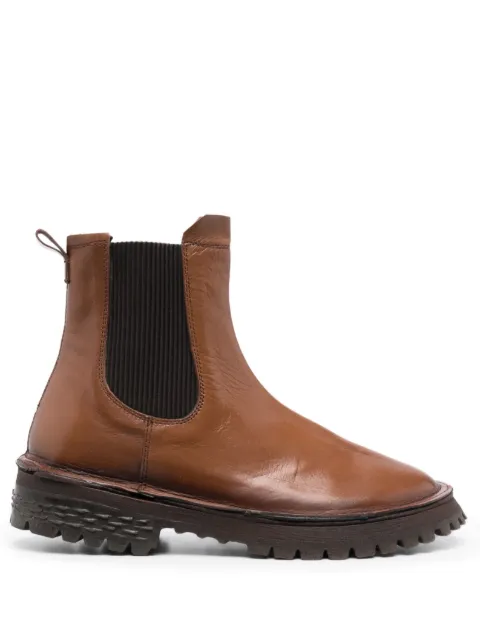 Moma ankle leather boots Brown 73303CTEB