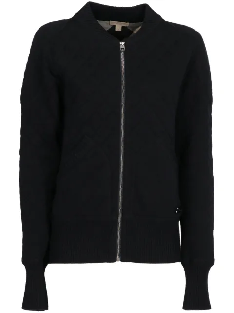 Burberry Pre-Owned 2010 diamond-quilted jacket Blue BUR600TG