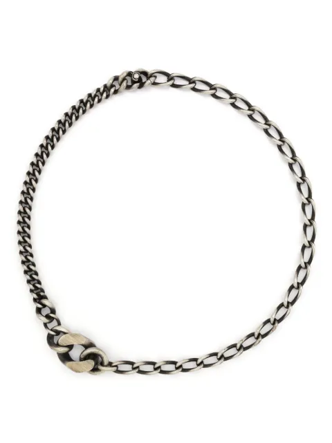 WERKSTATT:MÜNCHEN chain-link necklace Silver M3962