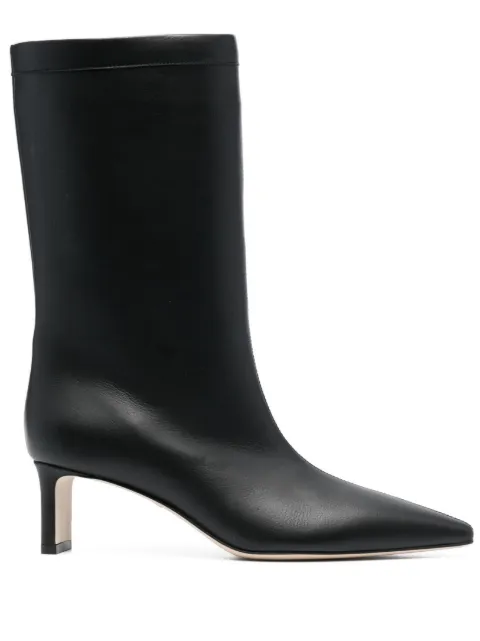 Fabiana Filippi 55mm pointed-toe leather boots Black ASD213A8020000H998
