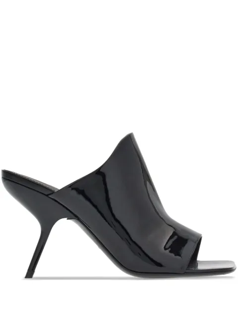 Ferragamo open-toe leather sandals Black 766391