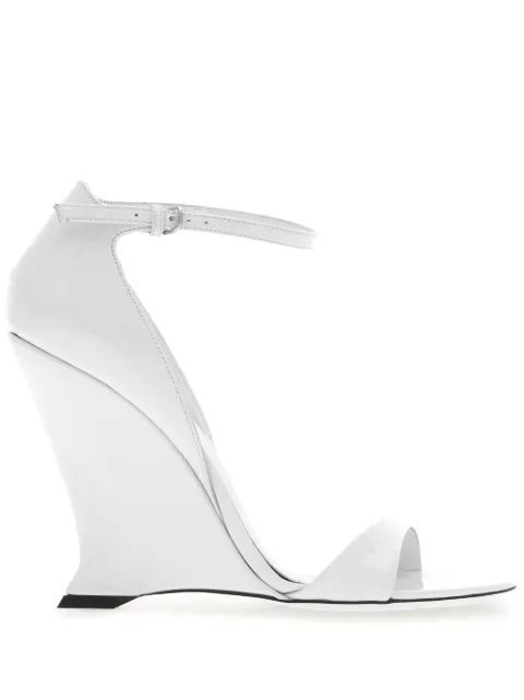 Ferragamo open-toe high-wedge sandals White 766334