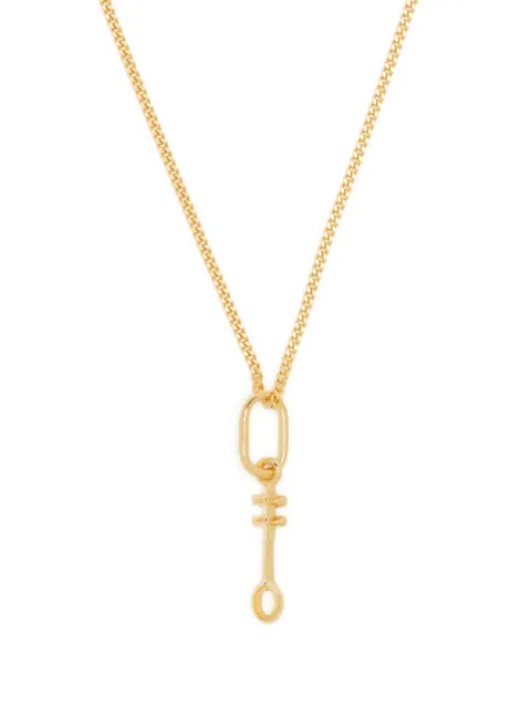Capsule Eleven Nefer charm-detail necklace Gold NEFERSYMBOLNECKLACEGOLD