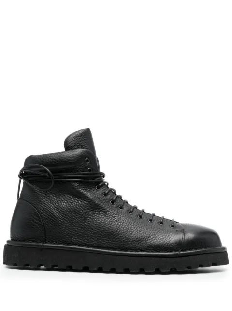 Marsèll Pallottola pebbled-leather boots Black MMG351M188