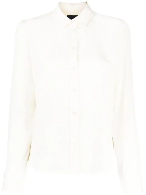Nili Lotan Gaia silk shirt White 12035W325