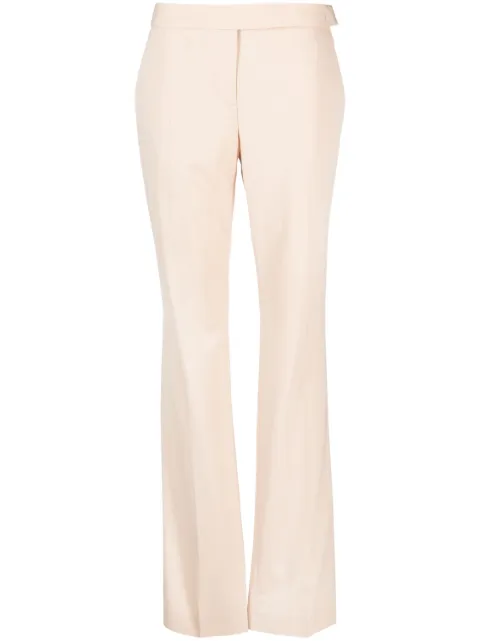 Stella McCartney straight-leg wool-blend trousers Neutrals 6400883CU704