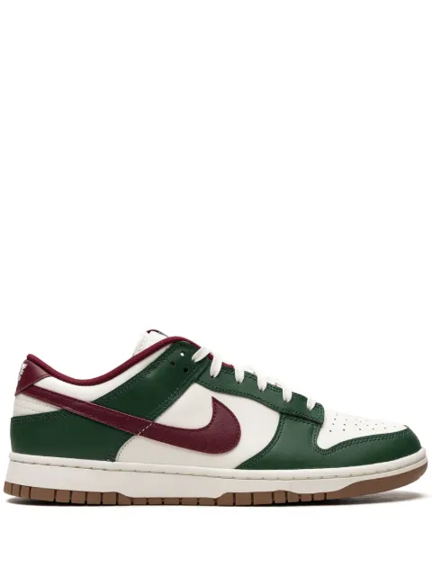 Nike Dunk Low Retro leather sneakers Green FB7160