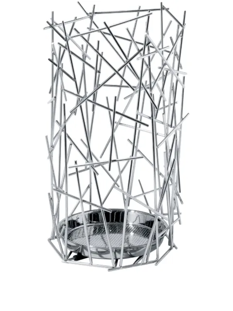 Alessi Blow up umbrella stand Silver FC07