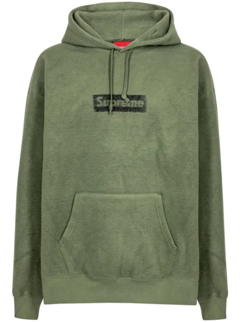 Supreme Inside Out box logo "Light Olive" hoodie Green SU23220