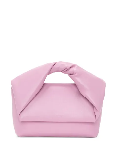 JW Anderson medium Twister leather bag Pink HB0539LA0088313