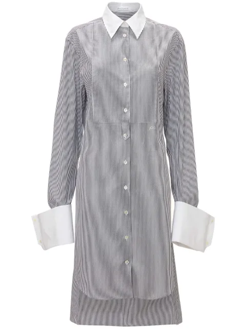 JW Anderson striped cotton shirt dress White DR0411PG1414971