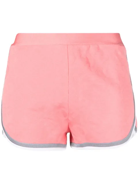 FENDI striped knitted shorts Pink FZR797ANZE