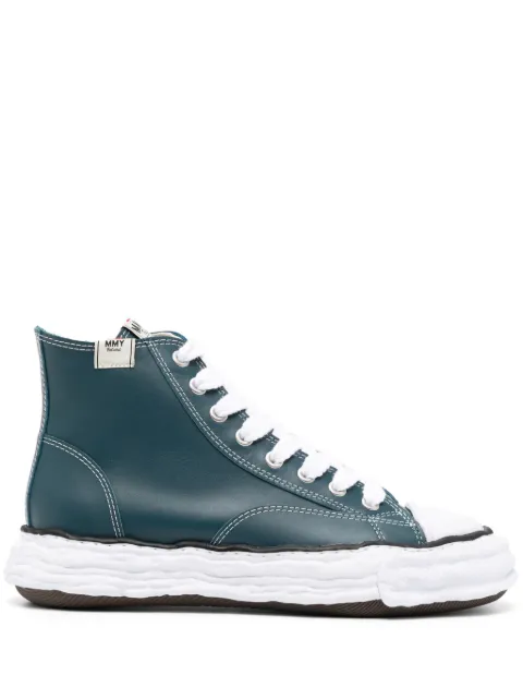 Maison MIHARA YASUHIRO Peterson23 high-top sneakers Green A11FW703