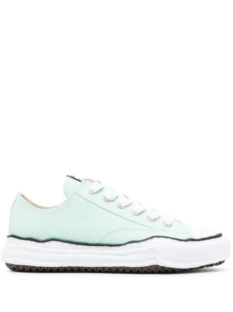 Maison MIHARA YASUHIRO Peterson Original Sole canvas sneakers Green A01FW702