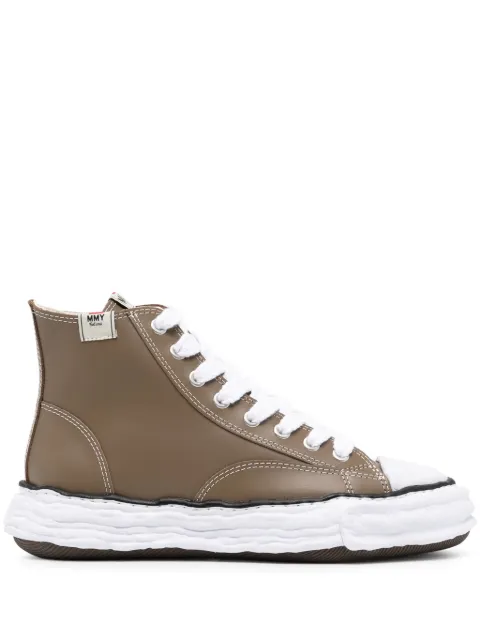 Maison MIHARA YASUHIRO Peterson23 high-top sneakers Brown A11FW703