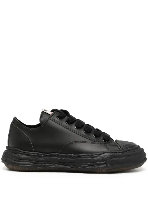 Maison MIHARA YASUHIRO Peterson 23 Original Sole leather sneakers Black A11FW704