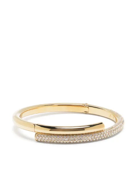 Swarovski Dextera crystal-embellished bangle bracelet Gold 5674980
