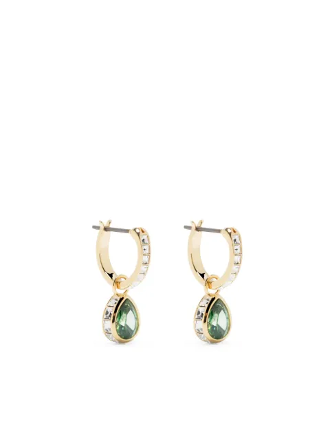 Swarovski Chroma mini hoop earrings Gold 5662922