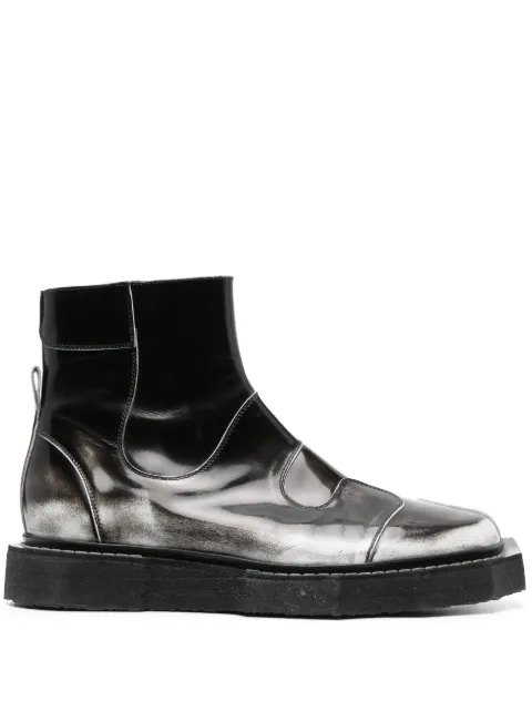 Henrik Vibskov Enzo driver ankle boots Brown AW23STUDA908