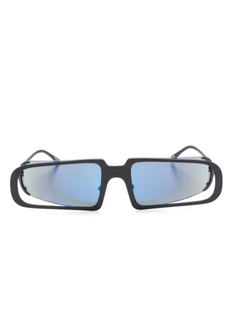 Henrik Vibskov Link square-frame sunglasses Blue AW23STUDA911