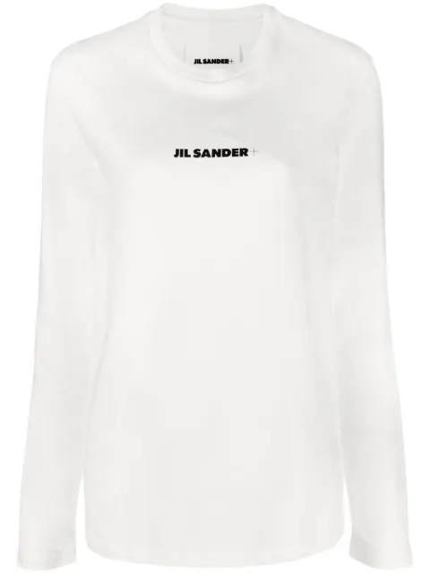 Jil Sander logo-print cotton T-shirt White J40GC0117J20103