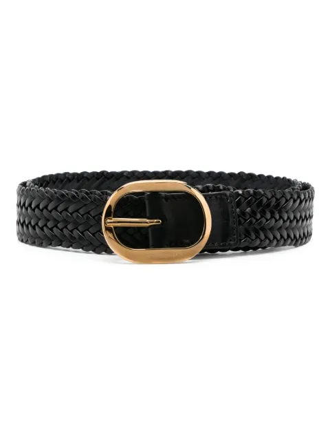 TOM FORD buckle-fastening leather belt Black TB277ICL040G