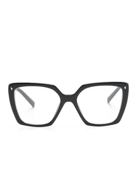 Prada Eyewear square-frame glasses Black PR16ZV