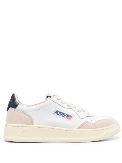 Autry Medalist leather sneakers White AULWLS28