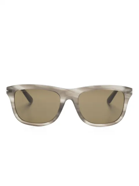 Gucci Eyewear tinted-lenses square-frame sunglasses Grey GG1444S