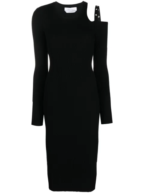 Blumarine eyelet-embellished cut-out dress Black A322A394A093