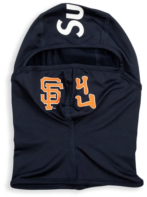 Supreme x MLB Kanji Teams "San Francisco Giants - Navy" lightweight balaclava Blue SU23231