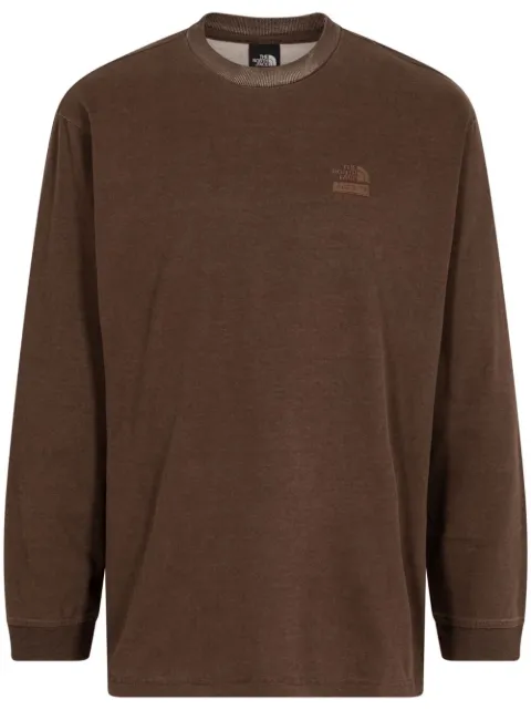 Supreme x The North Face cotton T-shirt Brown SU22161