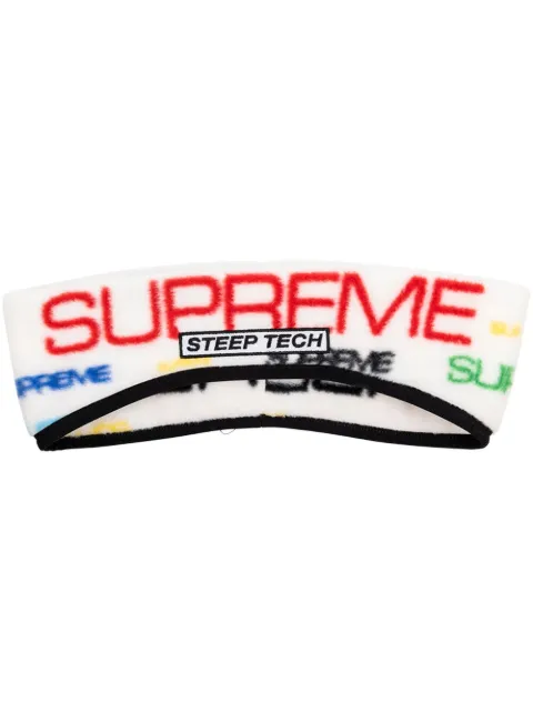 Supreme x The North Face tech "white" headband White SU21159
