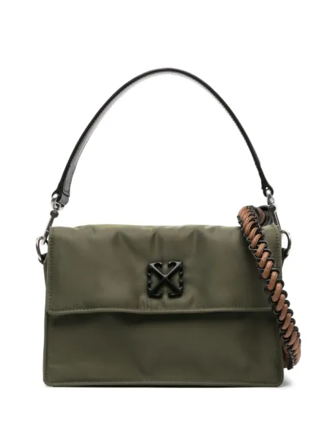Off-White Jitney 40 shoulder bag Green OMNN066F23FAB0015600