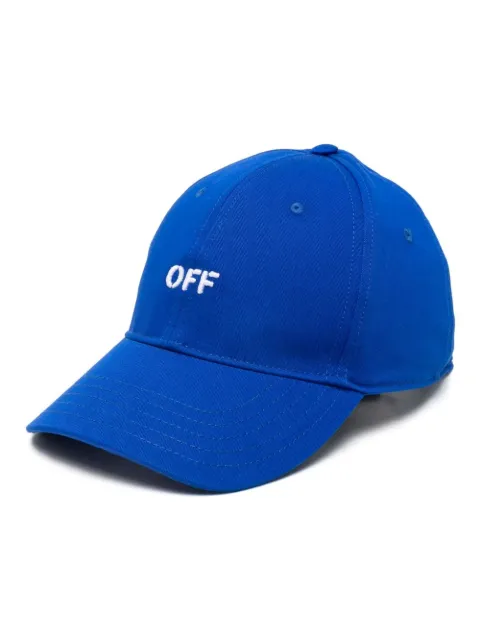 Off-White Off Stamp Drill baseball cap Blue OMLB052F23FAB0066901
