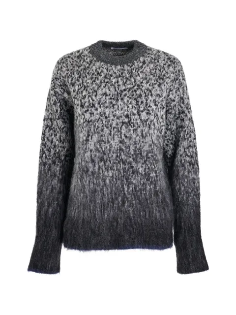 Off-White Arrow intarsia jumper Grey OWHE100F23KNI0010745