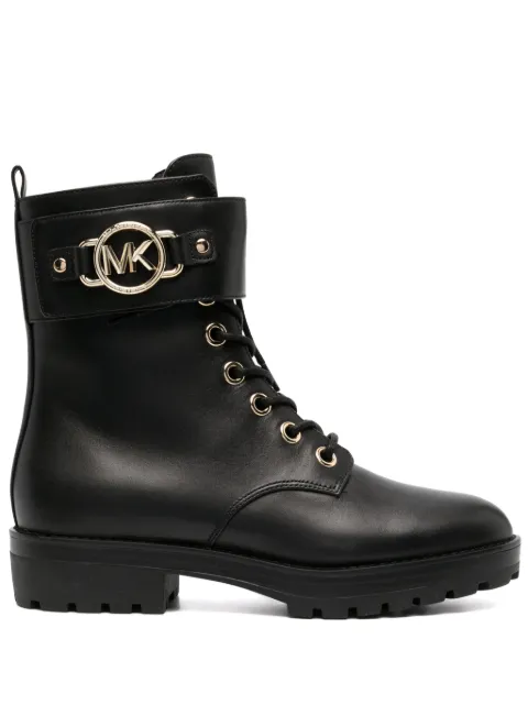 Michael Michael Kors Rory lace-up leather boots Black 40F3ROFE8L
