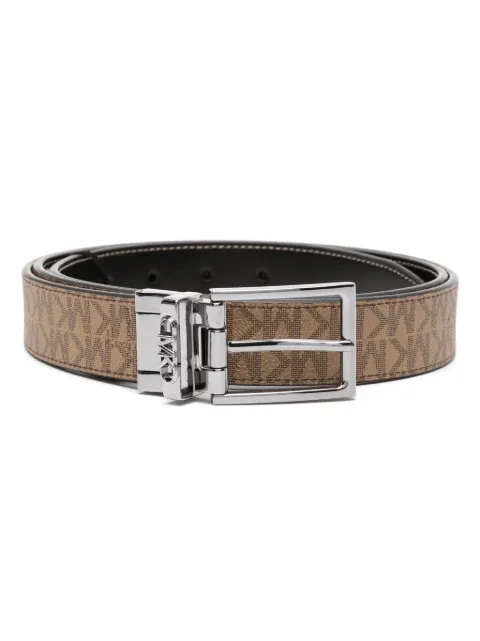 Michael Kors logo-print reversible belt Black 39F3LBLY2O
