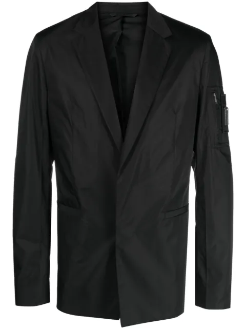 Givenchy zip-pocket blazer Black BM30E313YT