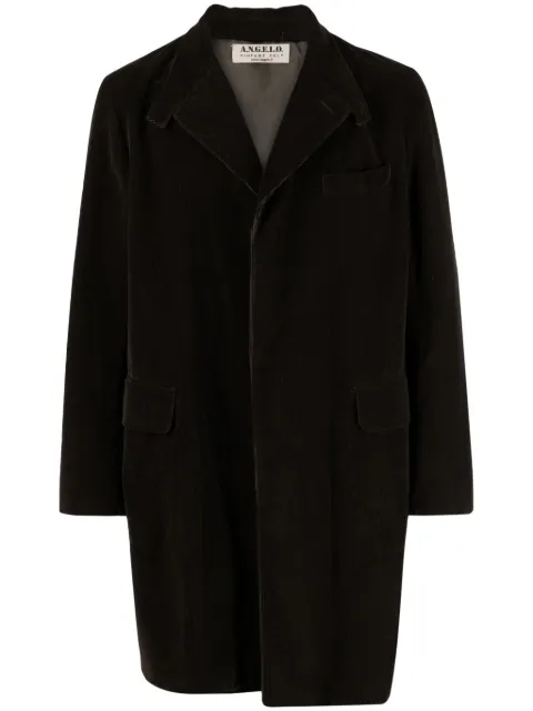 A.N.G.E.L.O. Vintage Cult 2000s stand-up collar corduroy coat Brown ANG350VIU